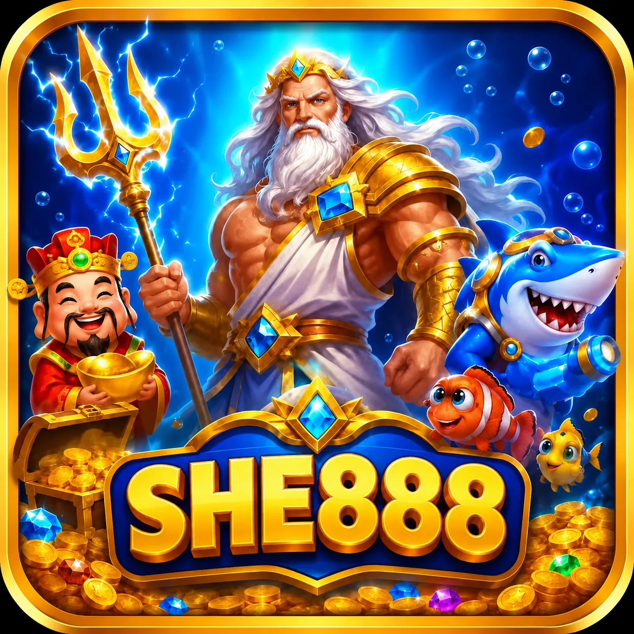 SHE888 - Game Tembak Ikan Seru dan Menarik